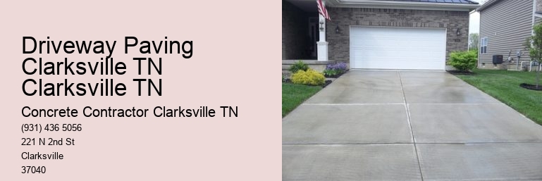 Driveway Paving Clarksville TN Clarksville TN