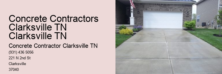 Concrete Contractors Clarksville TN Clarksville TN