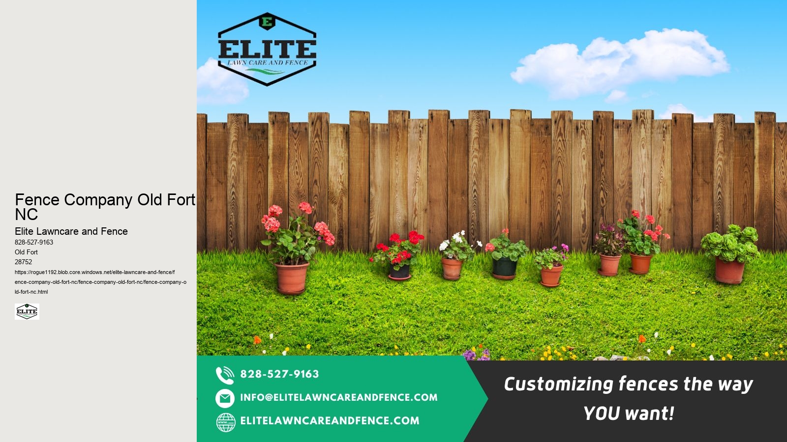 Fence Company Old Fort NC