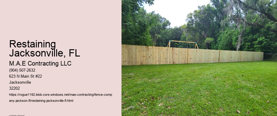 Restaining Jacksonville, FL