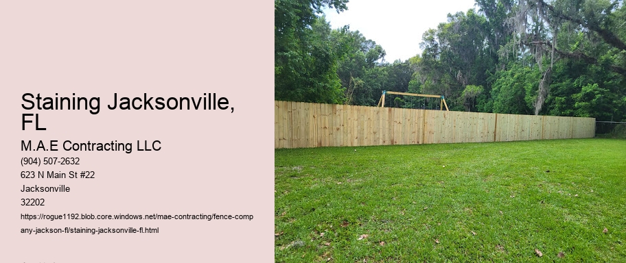 Staining Jacksonville, FL