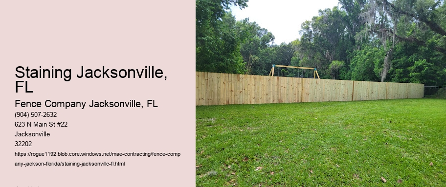 Staining Jacksonville, FL