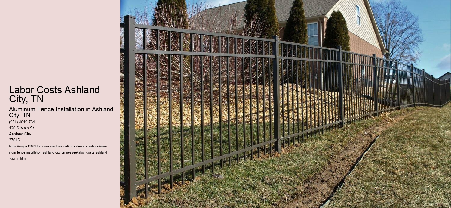 Labor Costs Ashland City, TN