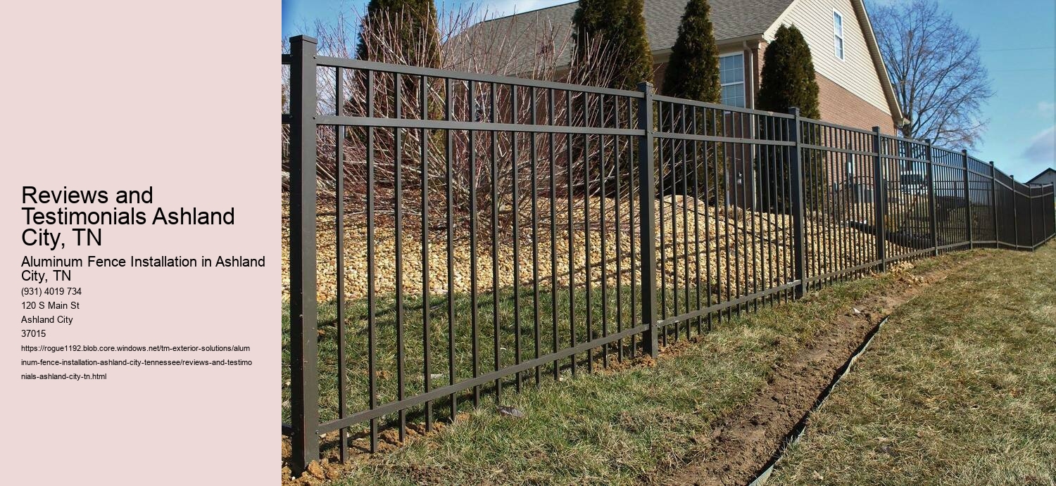 Reviews and Testimonials Ashland City, TN