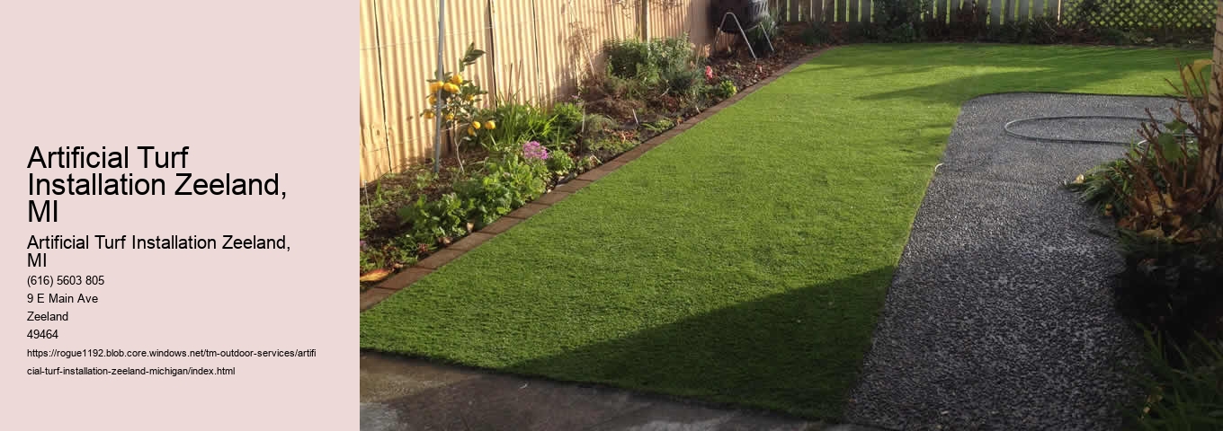 Artificial Turf Installation Zeeland, MI