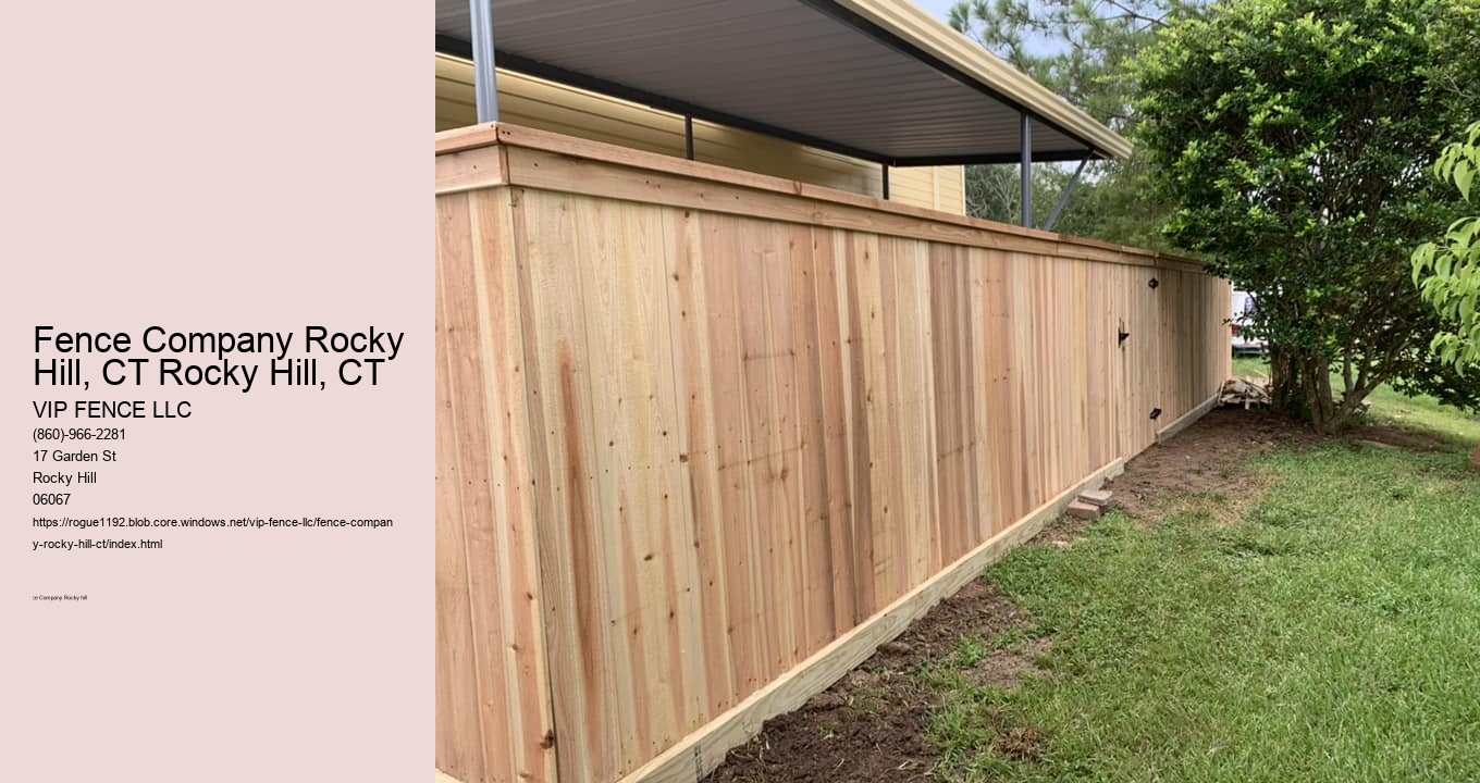 Fence Company Rocky Hill, CT Rocky Hill, CT