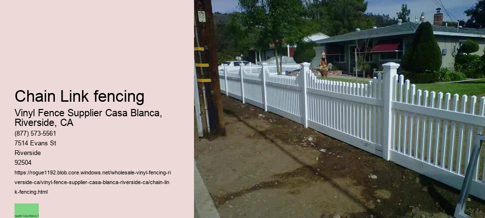 Chain Link fencing